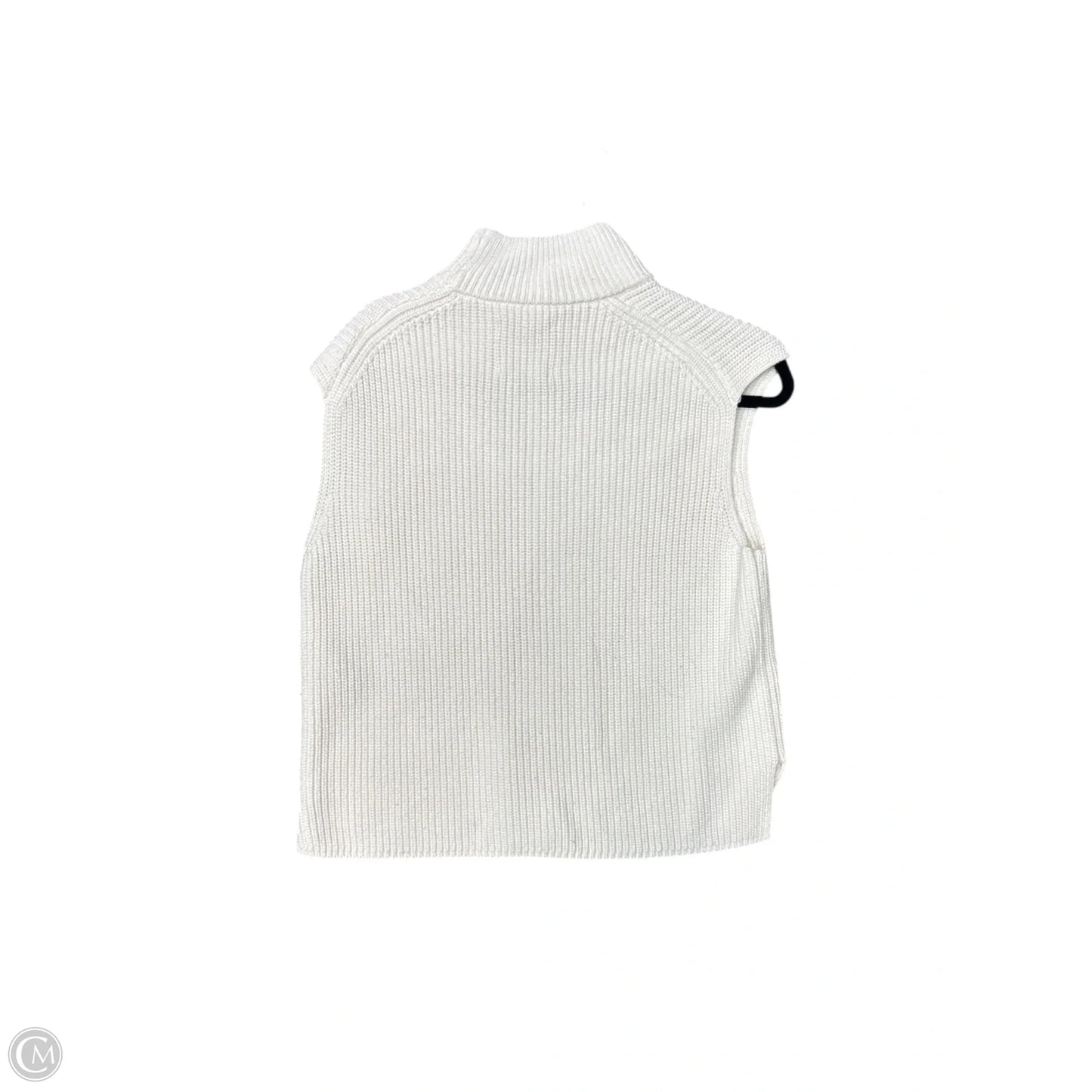 Vest Sweater By Abercrombie And Fitch In White, Size: M