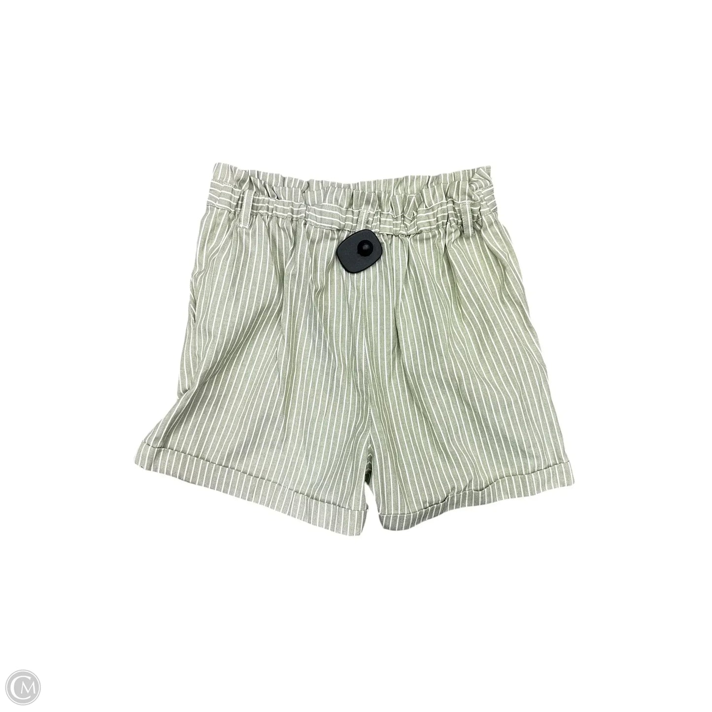 Shorts By Staccato In Green & White, Size: 4