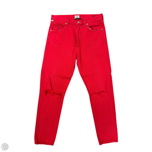 Pants Other By Citizens Of Humanity In Red, Size: 4
