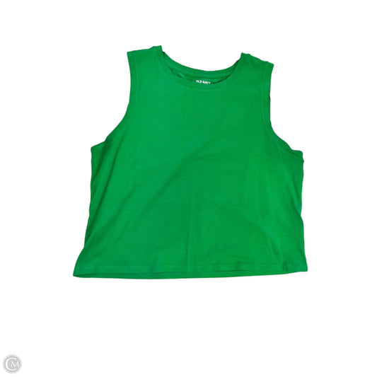 Tank Top By Old Navy In Green, Size: Xl