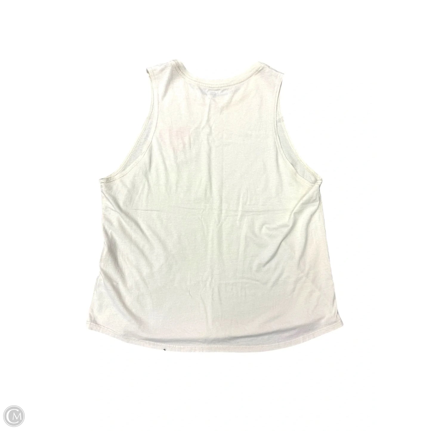 Top Sleeveless By Spiritual Gangster In Ivory, Size: L