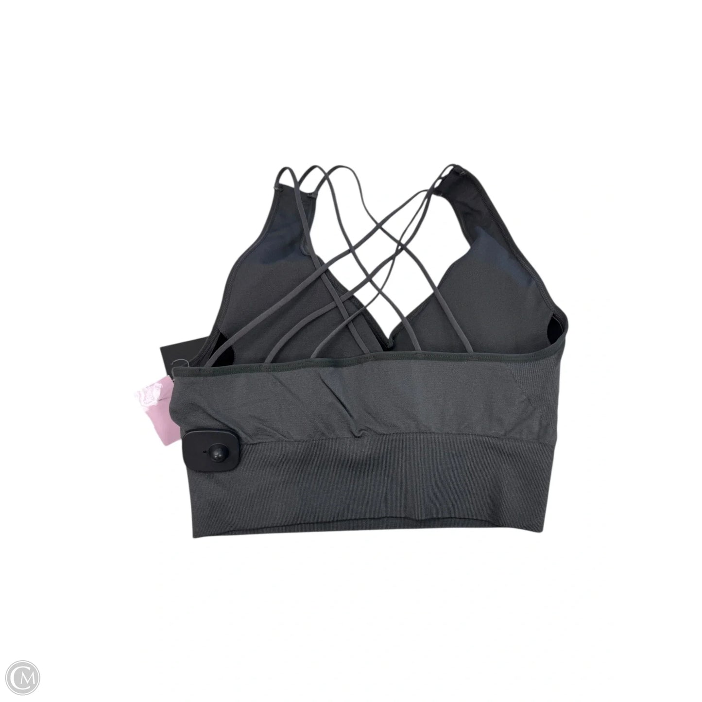 Athletic Bra By Bally In Grey, Size: 2x