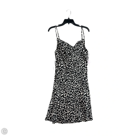 Dress Casual Short By Dress Forum In Black & Cream, Size: 6