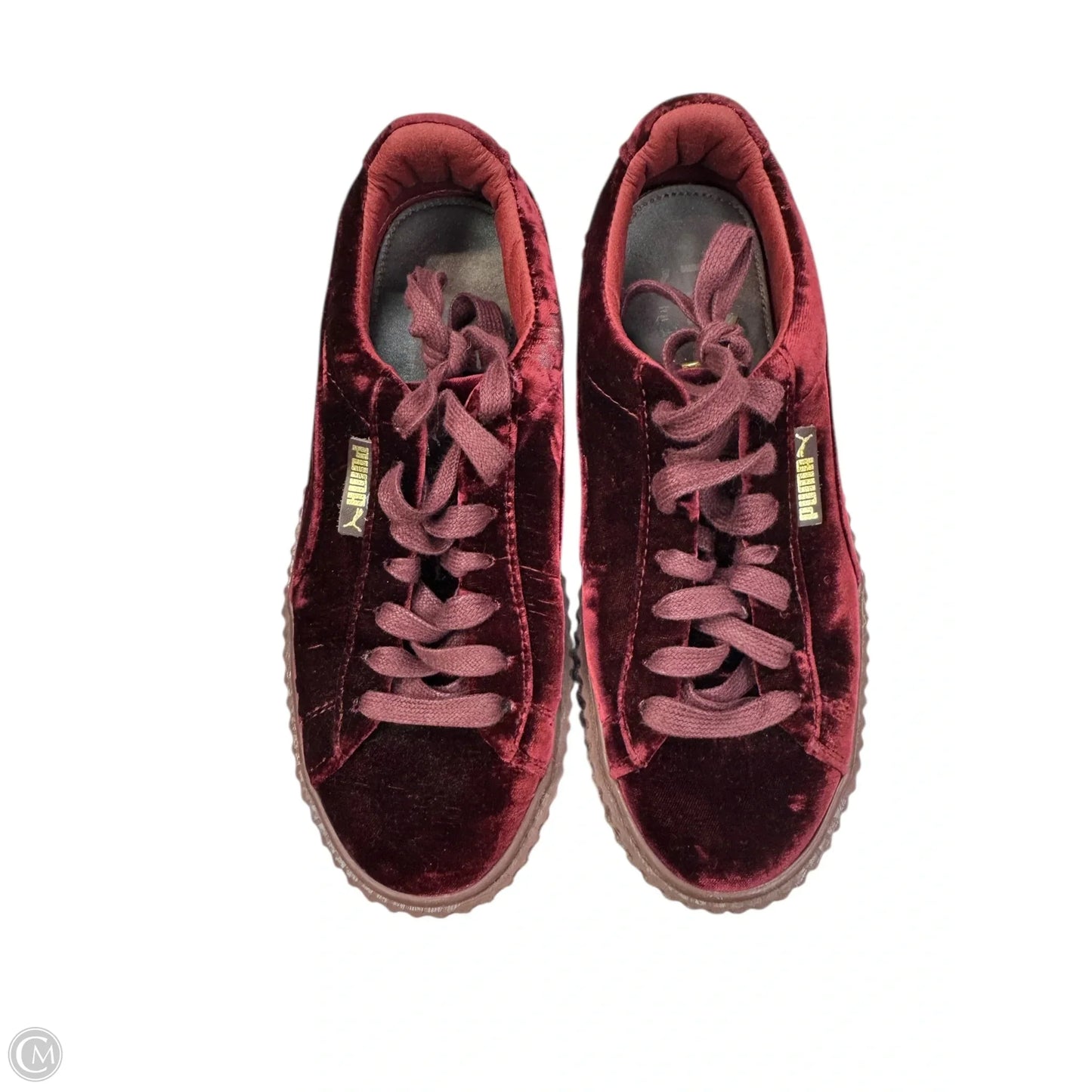 Shoes Athletic By Puma In Red, Size: 7.5