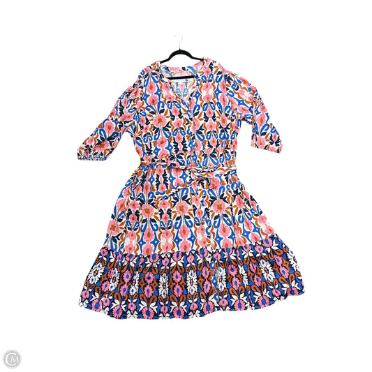 Dress Casual Maxi By Clothes Mentor In Pink, Size: 3x