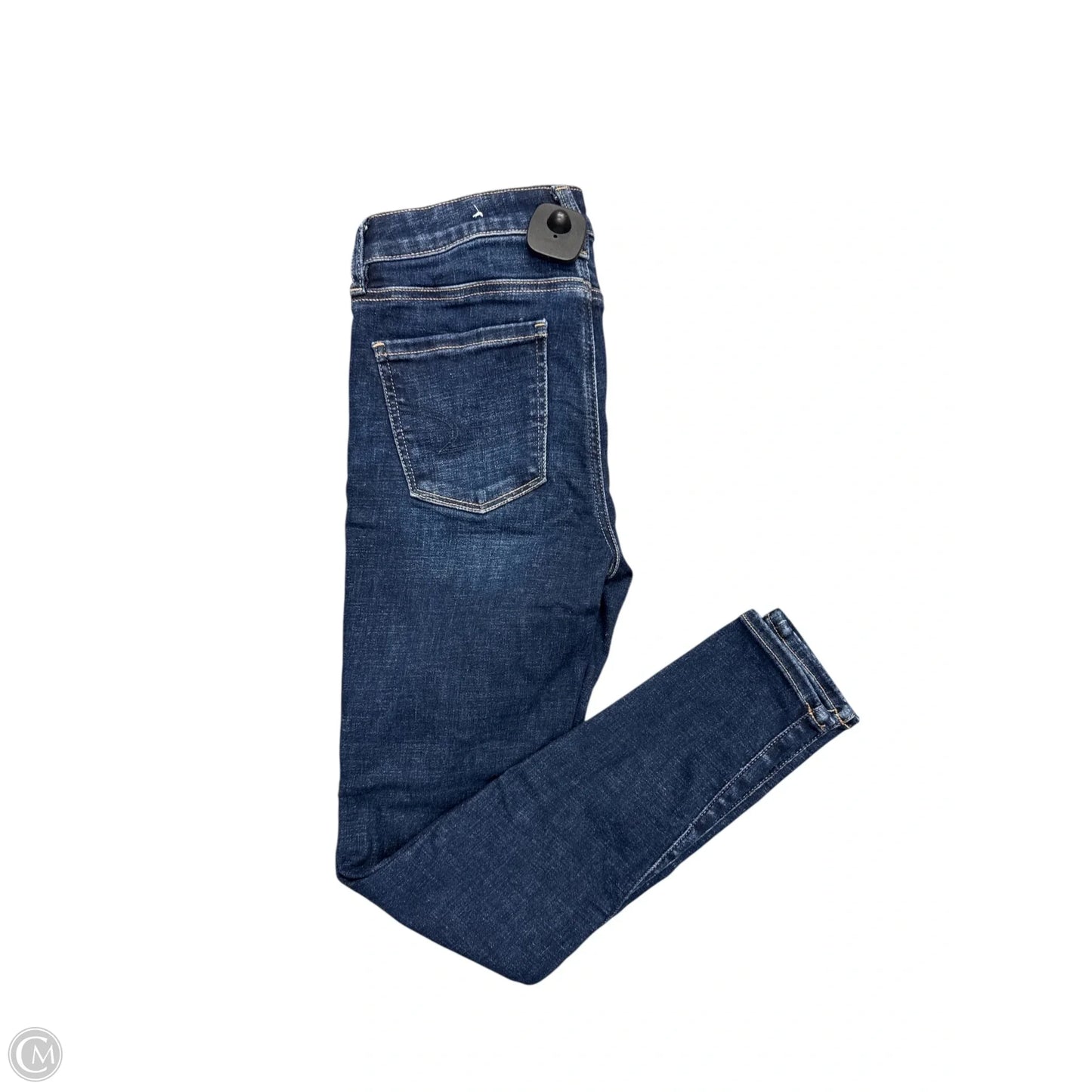 Jeans Straight By American Eagle In Blue Denim, Size: 0