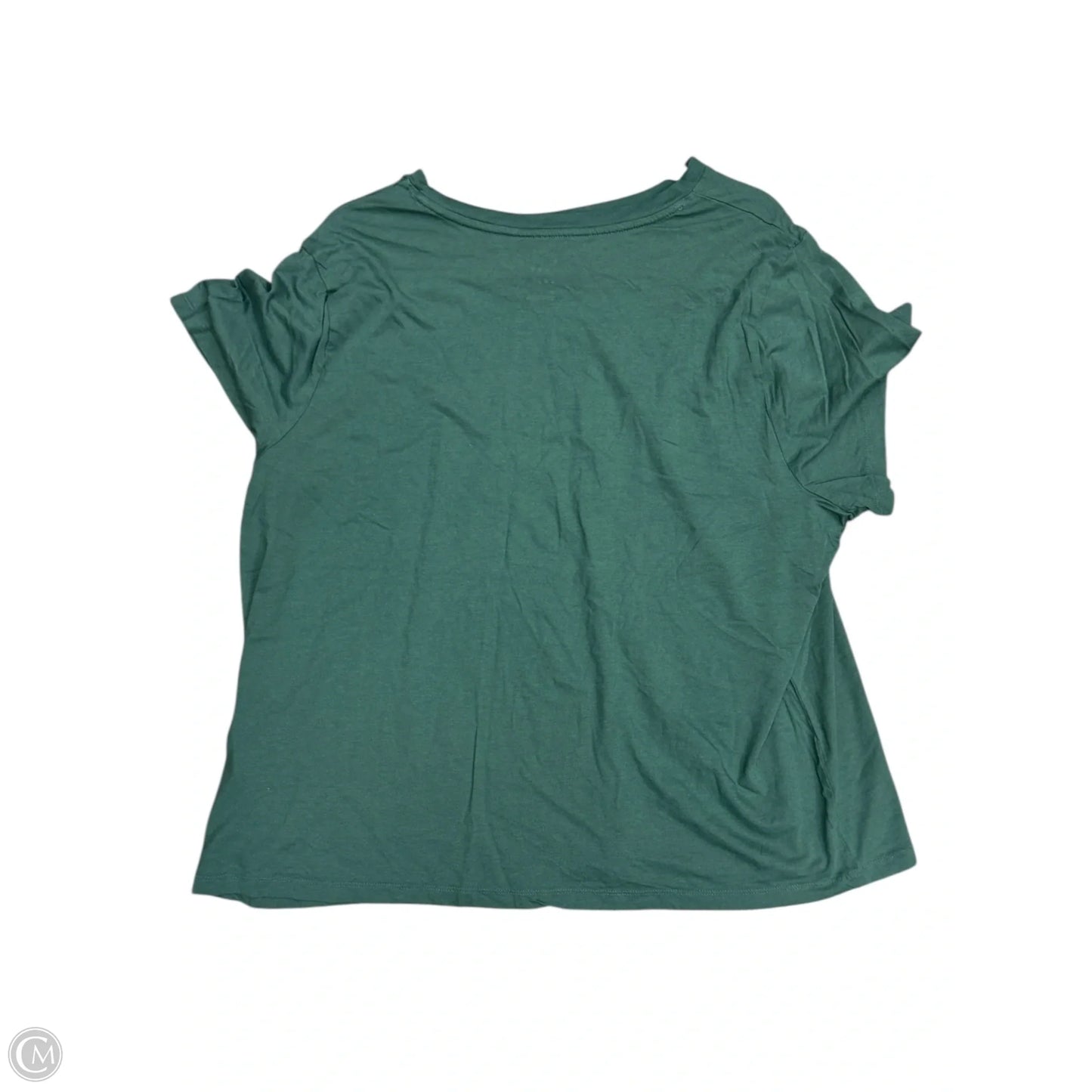 Top Short Sleeve By A New Day In Green, Size: 3x