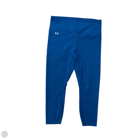 Athletic Pants By Under Armour In Blue, Size: Xl