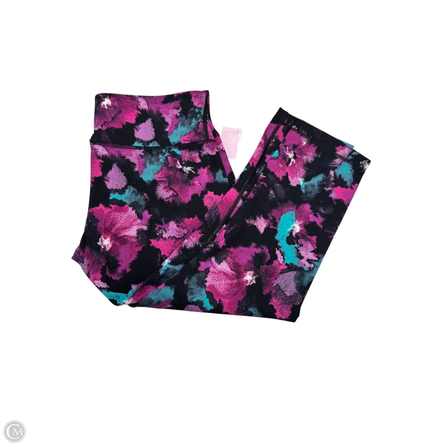 Athletic Capris By Lululemon In Multi-colored, Size: 10