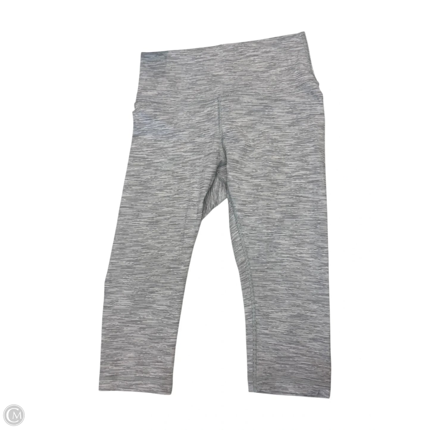 Athletic Capris By Lululemon In Grey, Size: 6