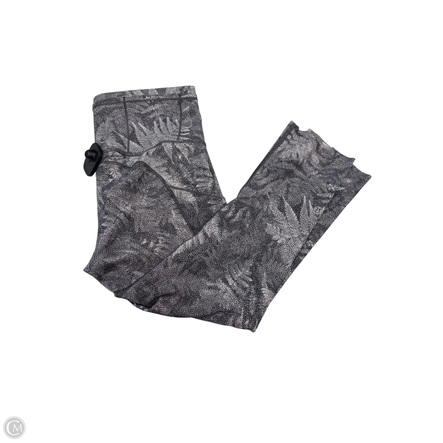 Athletic Capris By Lululemon In Grey, Size: 6