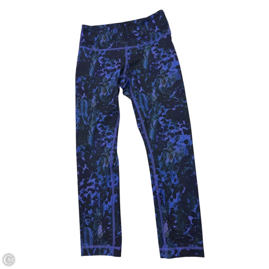 Athletic Capris By Lululemon In Purple, Size: 2