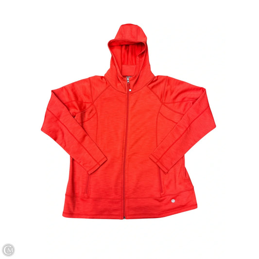 Athletic Jacket By Talbots In Orange, Size: 1x