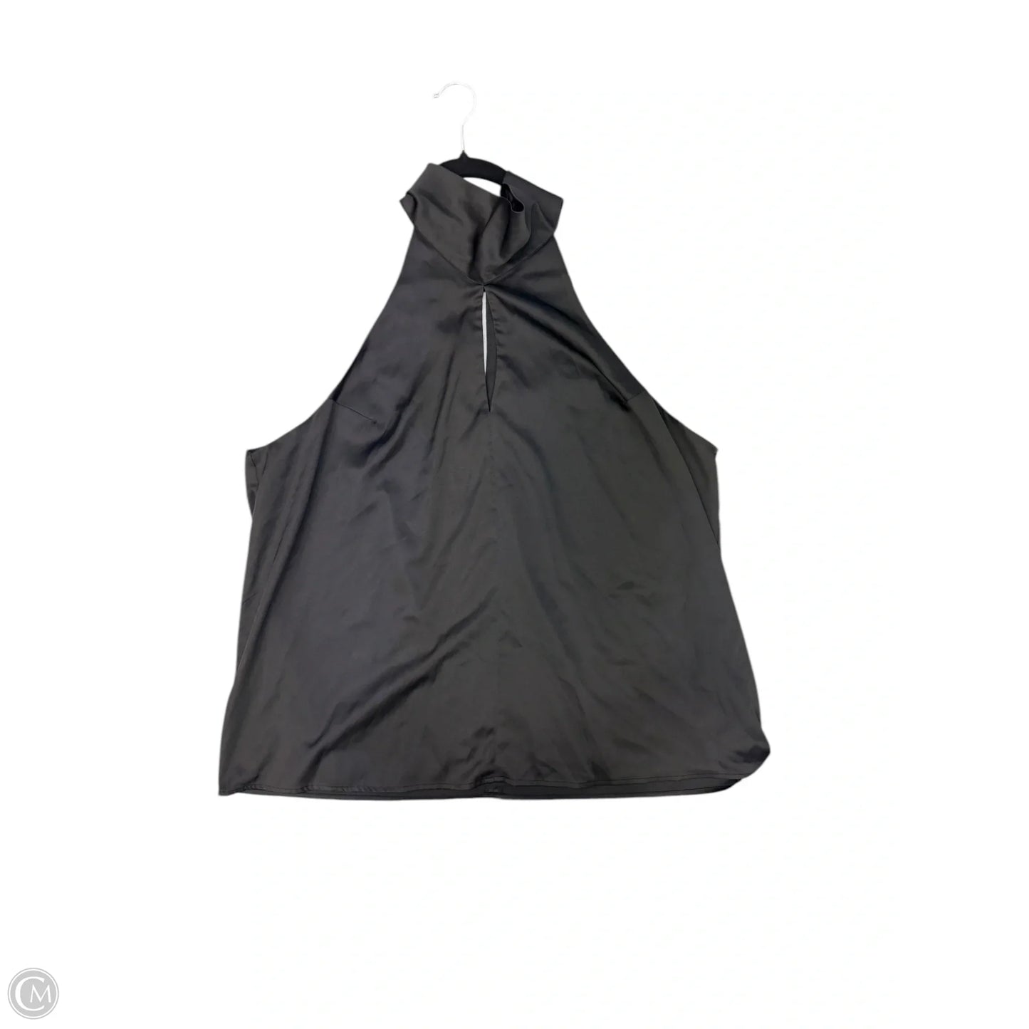 Blouse Sleeveless By Banana Republic In Black, Size: Xl