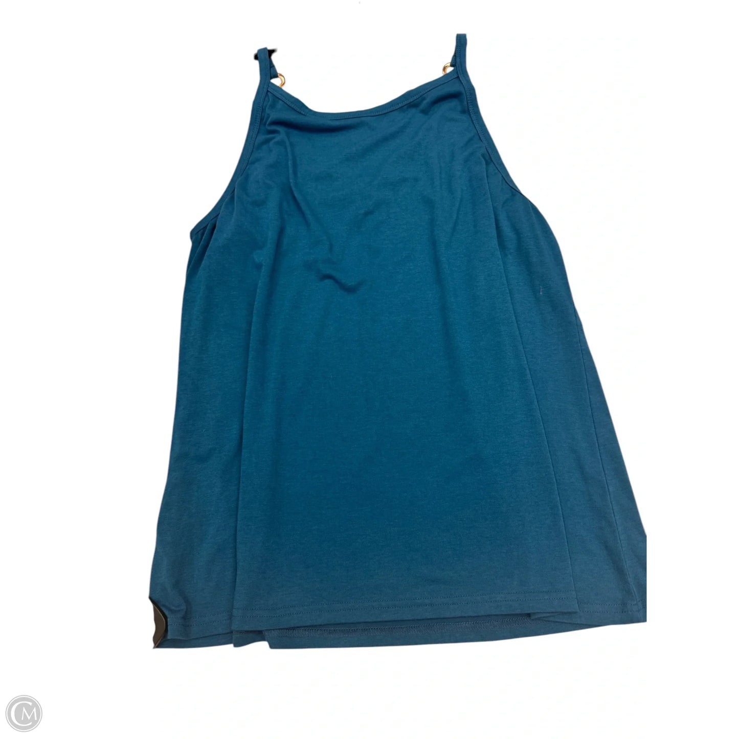 Top Sleeveless By Clothes Mentor In Teal, Size: 2x