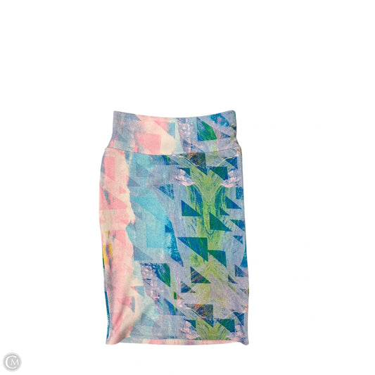 Skirt Maxi By Lularoe In Tie Dye Print, Size: Xs