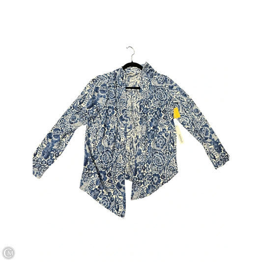 Cardigan By Chicos In Blue, Size: M