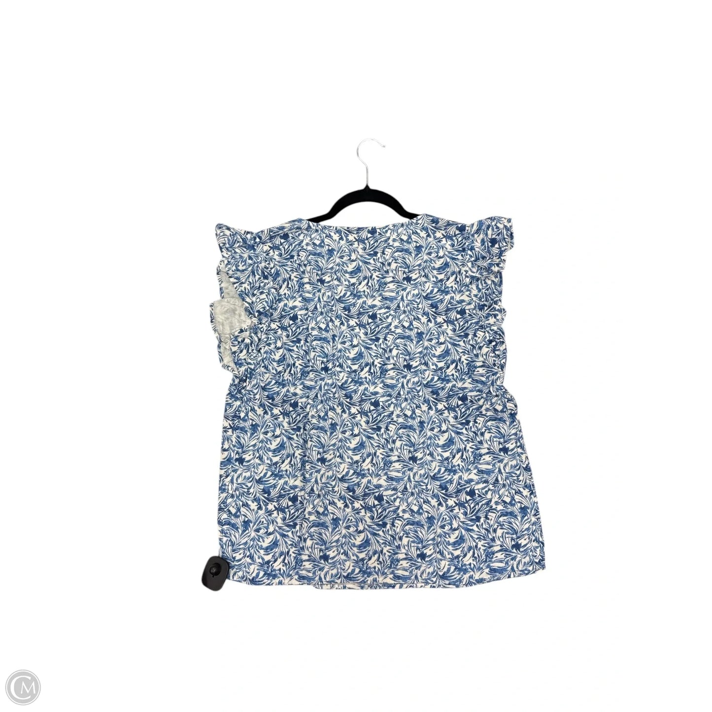 Top Short Sleeve By Style And Co Collection Women In Blue, Size: S