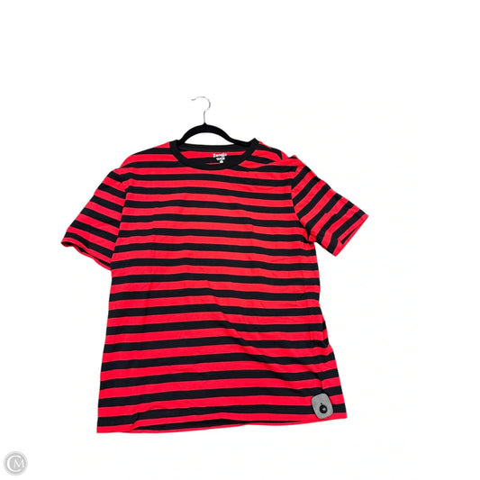 Top Short Sleeve By Clothes Mentor In Red, Size: L