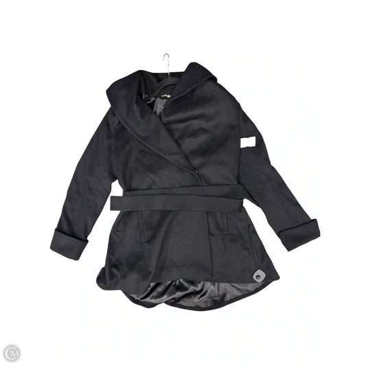 Coat Faux Fur & Sherpa By Trina By Trina Turk In Black, Size: Xl