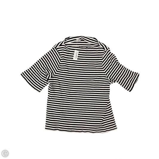 Blouse 3/4 Sleeve By Old Navy In Black, Size: Xxl