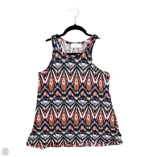 Top Sleeveless By Braeve In Multi-colored, Size: S