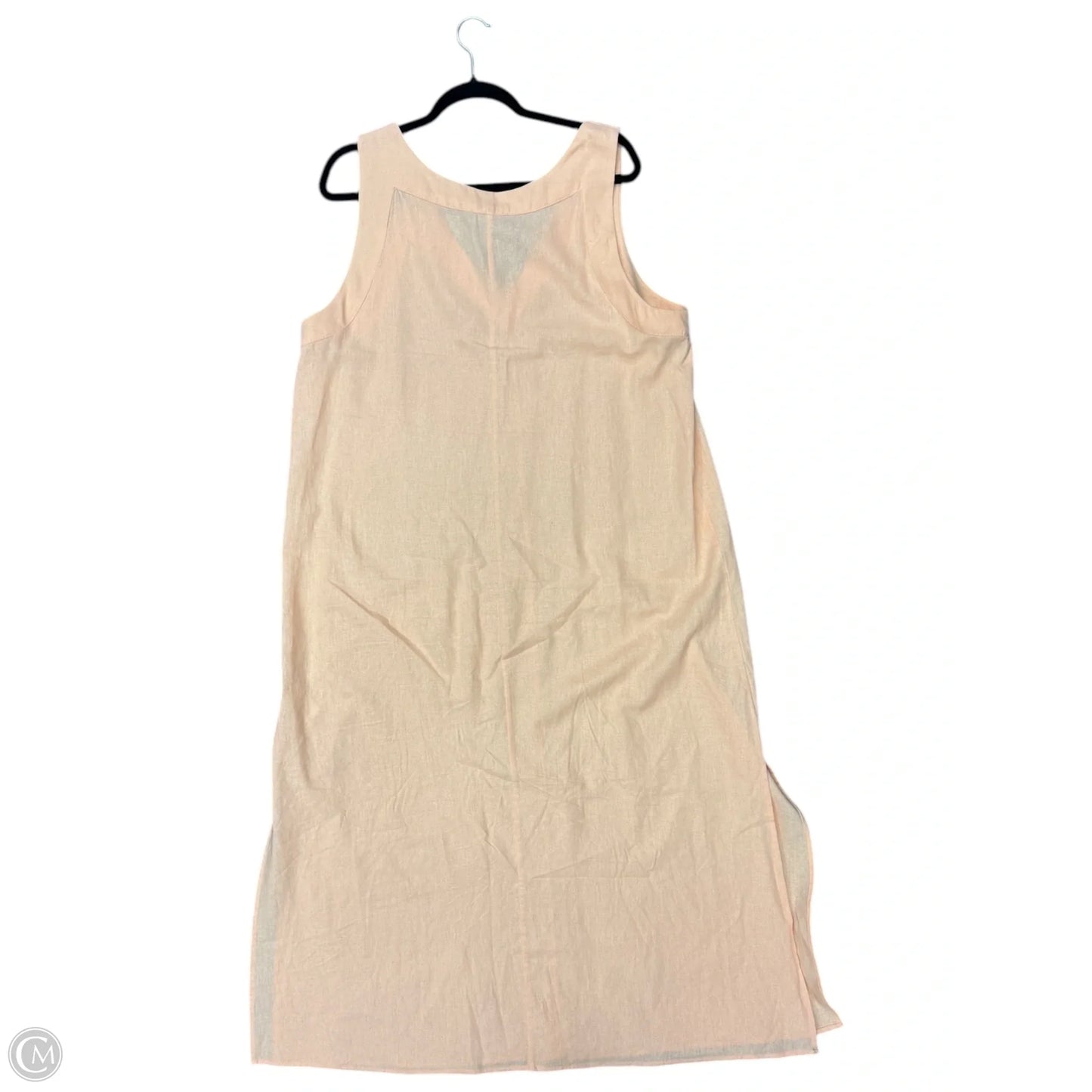 Dress Party Long By Dkny In Pink, Size: 14
