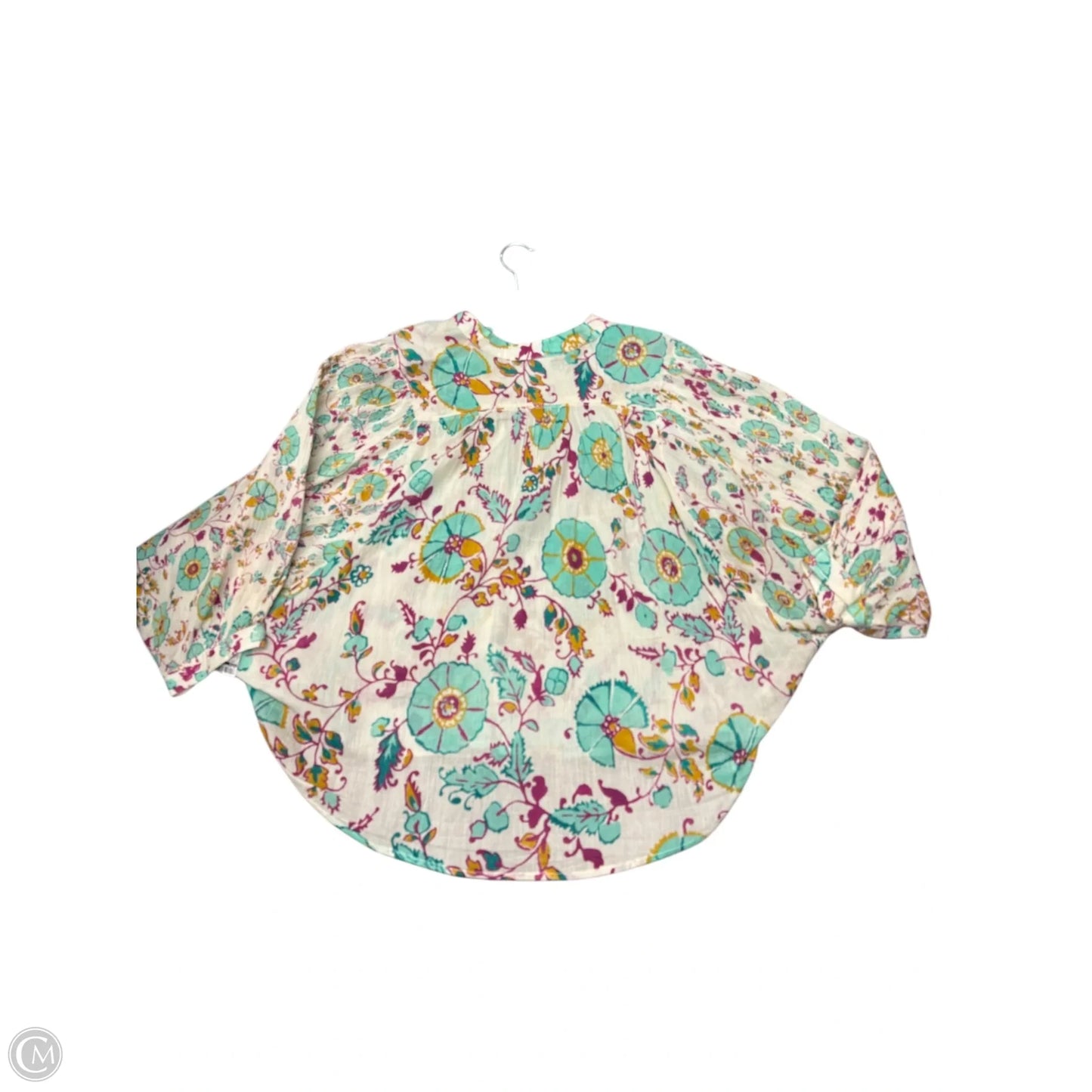 Blouse 3/4 Sleeve By Pilcro In White, Size: Xs