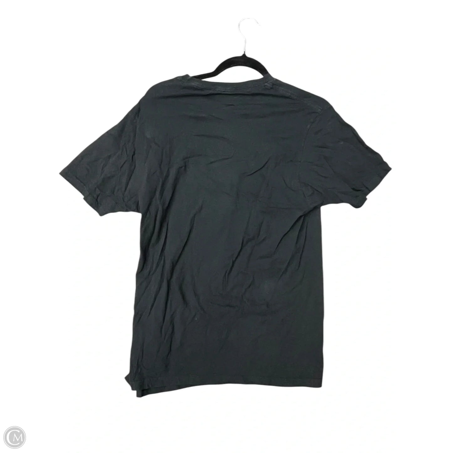 Top Short Sleeve By Clothes Mentor In Black, Size: M