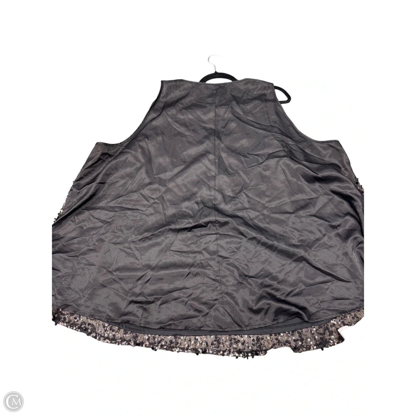 Top Sleeveless By Lane Bryant In Black, Size: 4x