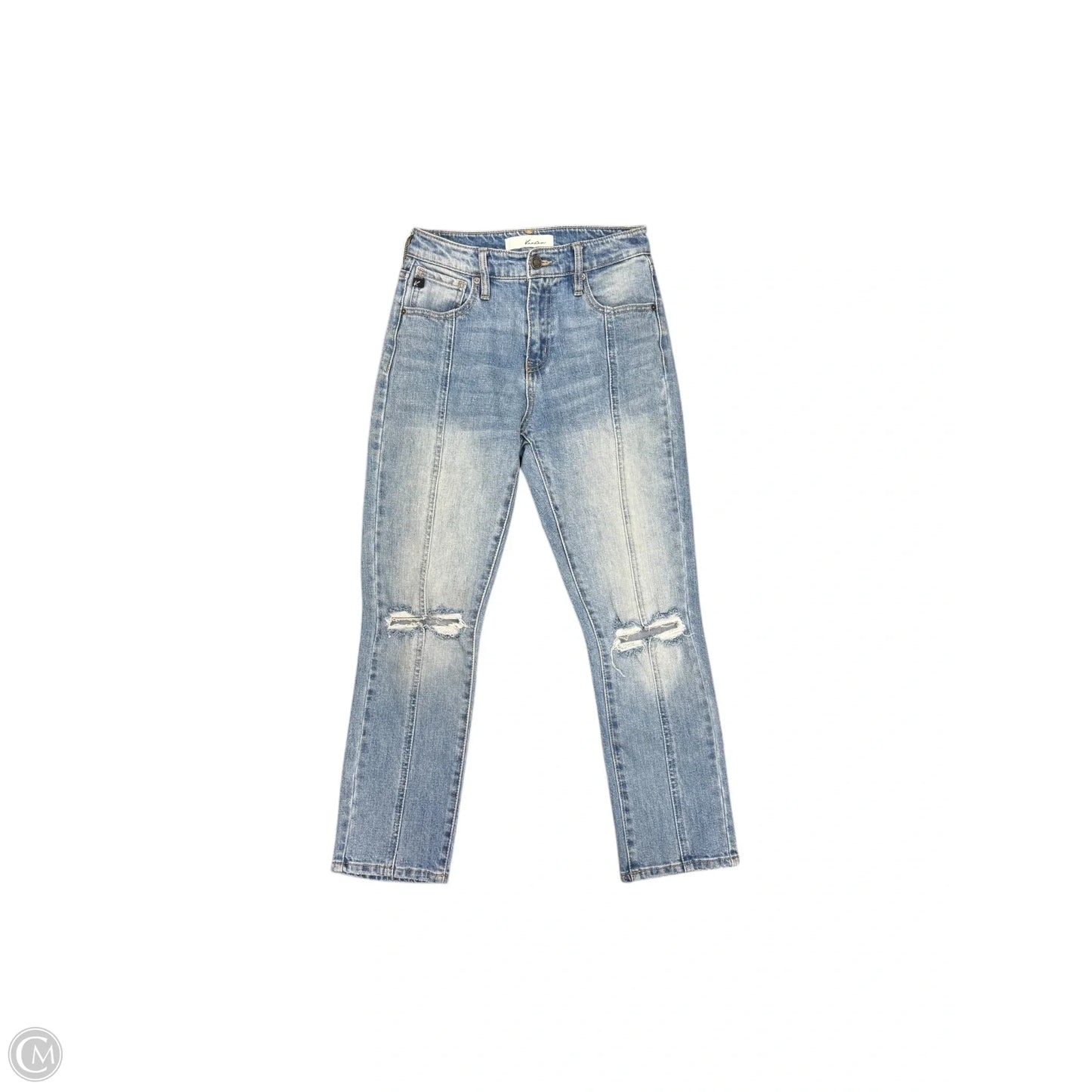 Jeans Straight By Kancan In Blue Denim, Size: 2