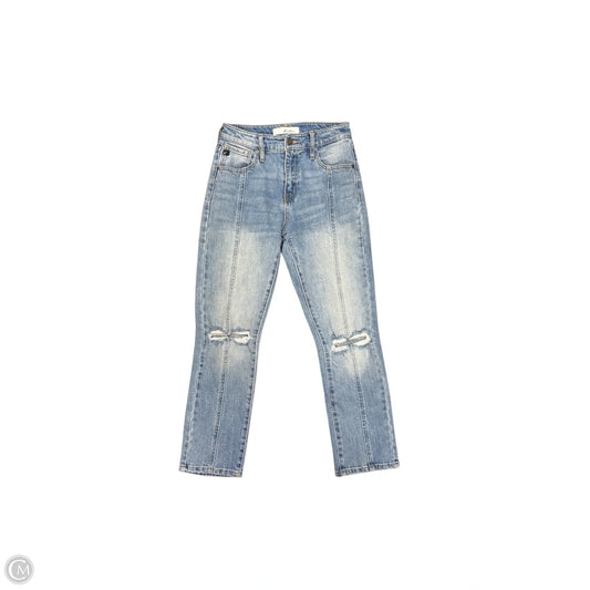 Jeans Straight By Kancan In Blue Denim, Size: 2