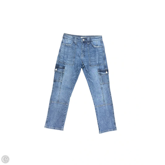 Jeans Straight By Kancan In Blue Denim, Size: 4