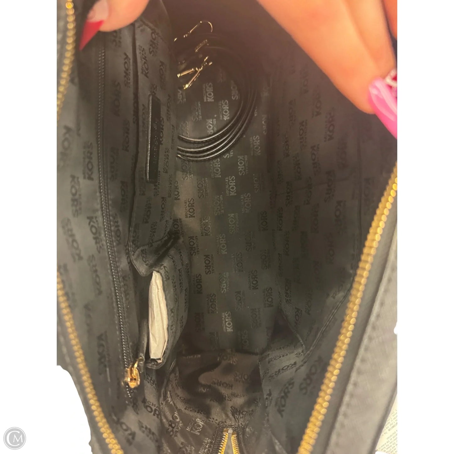 Handbag Designer By Michael Kors, Size: Large