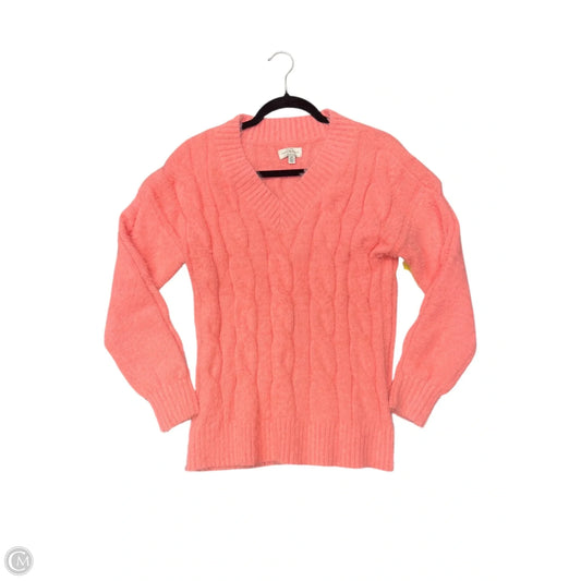 Sweater By Lucky Brand In Pink, Size: S