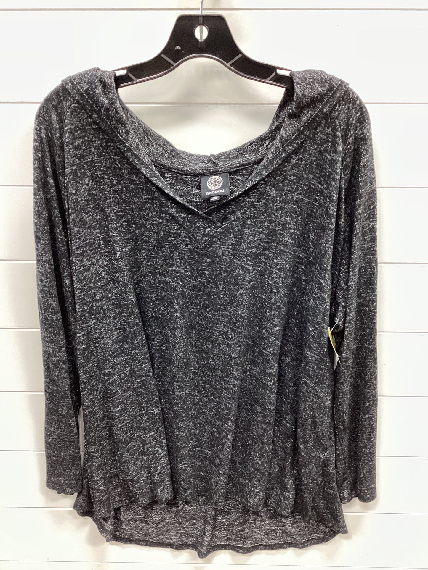 Top Ls By Bobeau In Black, Size:2X