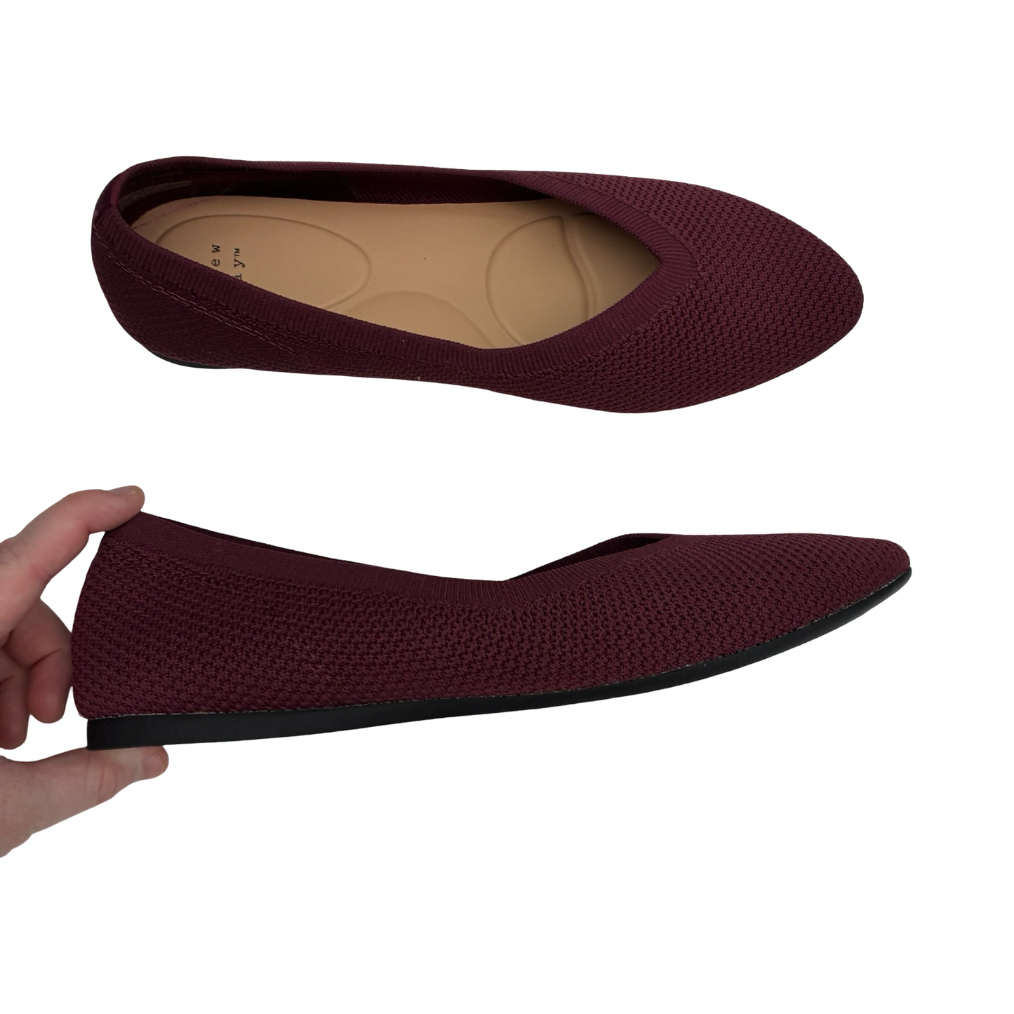 Shoes Flats By A New Day In Red, Size:9