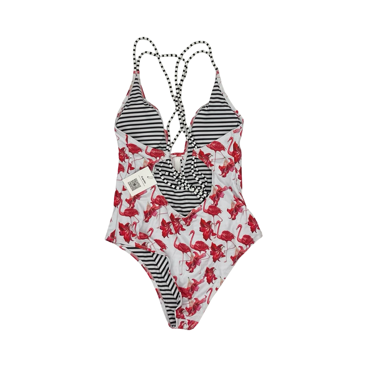 Swimsuit By Cupshe In White, Size:L