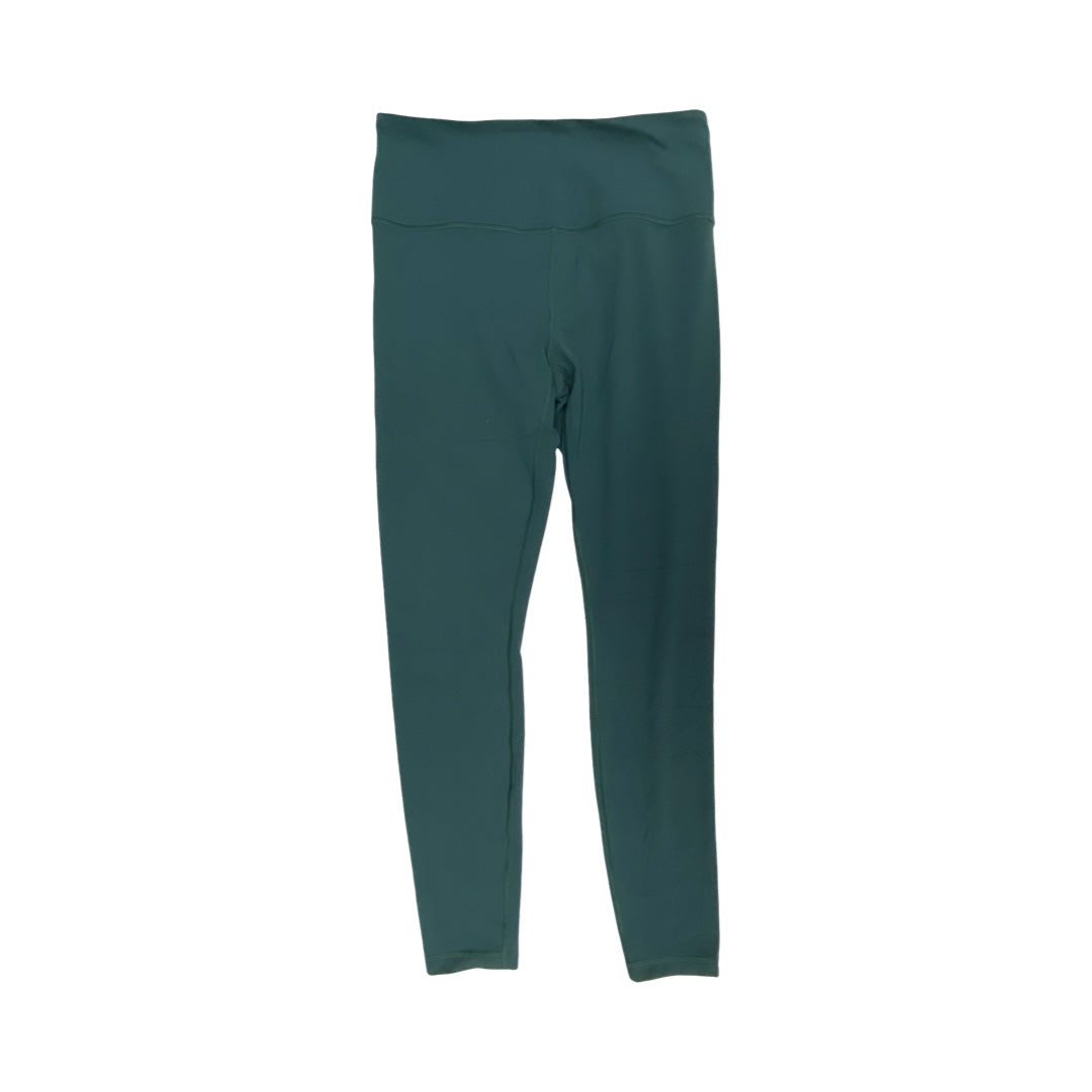 Athletic Leggings By Athleta In Green, Size:M