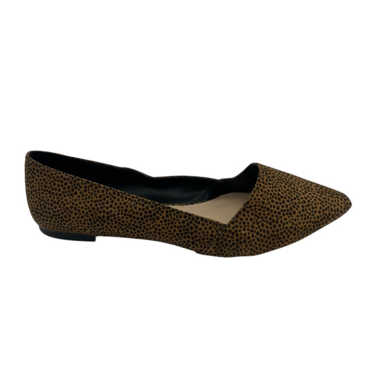 Shoes Flats By Mix No 6 In Leopard Print, Size:10