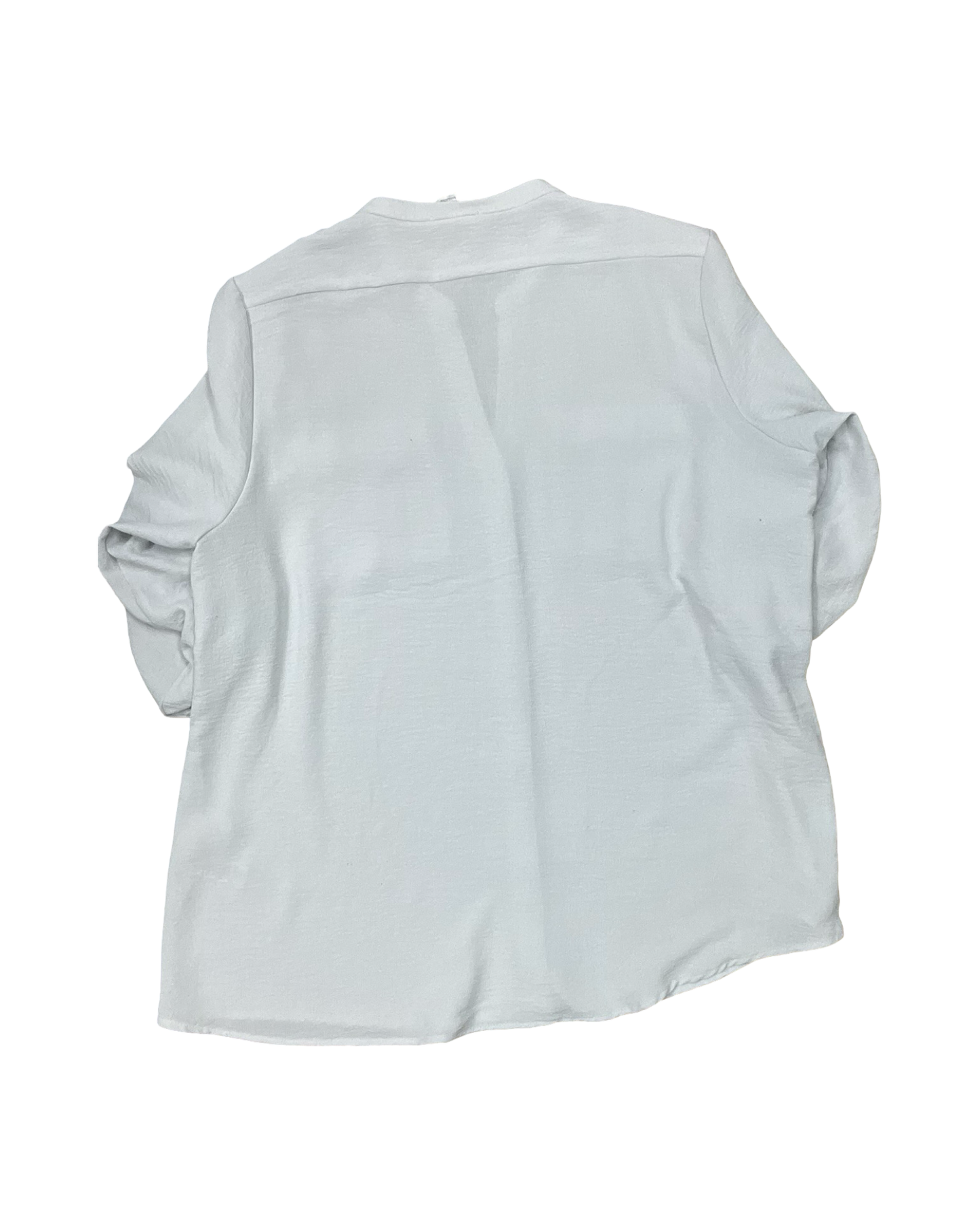 Top 3/4 Sleeve By Calvin Klein In White, Size:Xl
