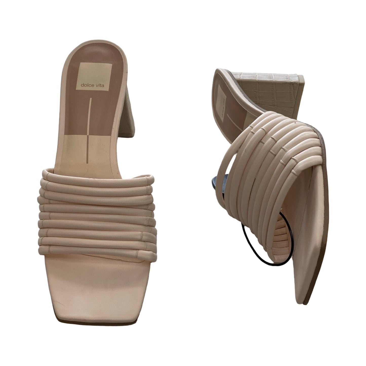 Sandals Heels Block By Dolce Vita In Pink, Size:10