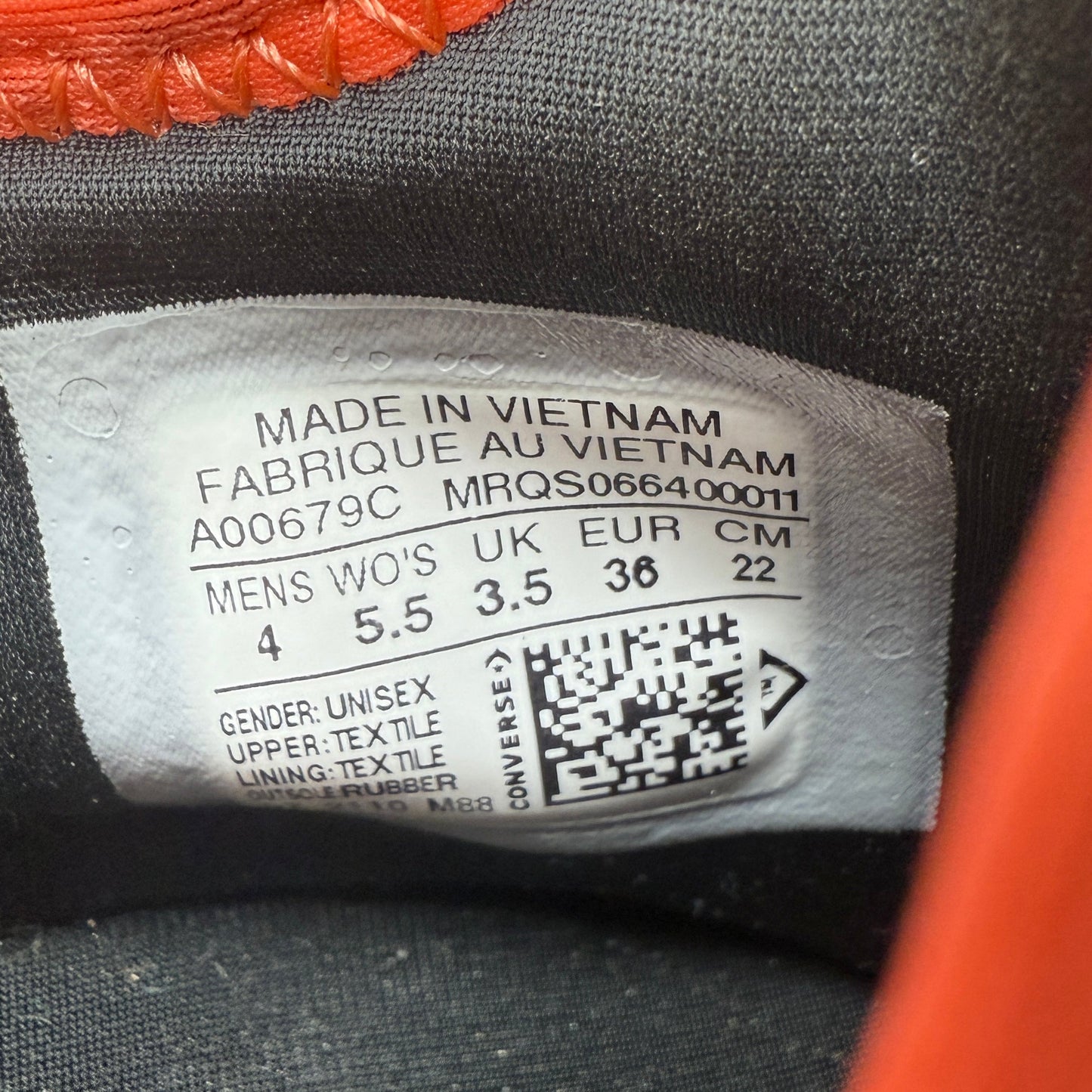 Aeon Active CX Sneakers By Converse X A-COLD-WALL In Micro Chip and Healing Jade, Size: 5.5