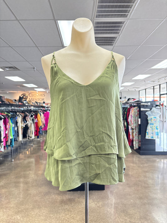 Top Sleeveless By Dolan Left Coast In Green, Size:S
