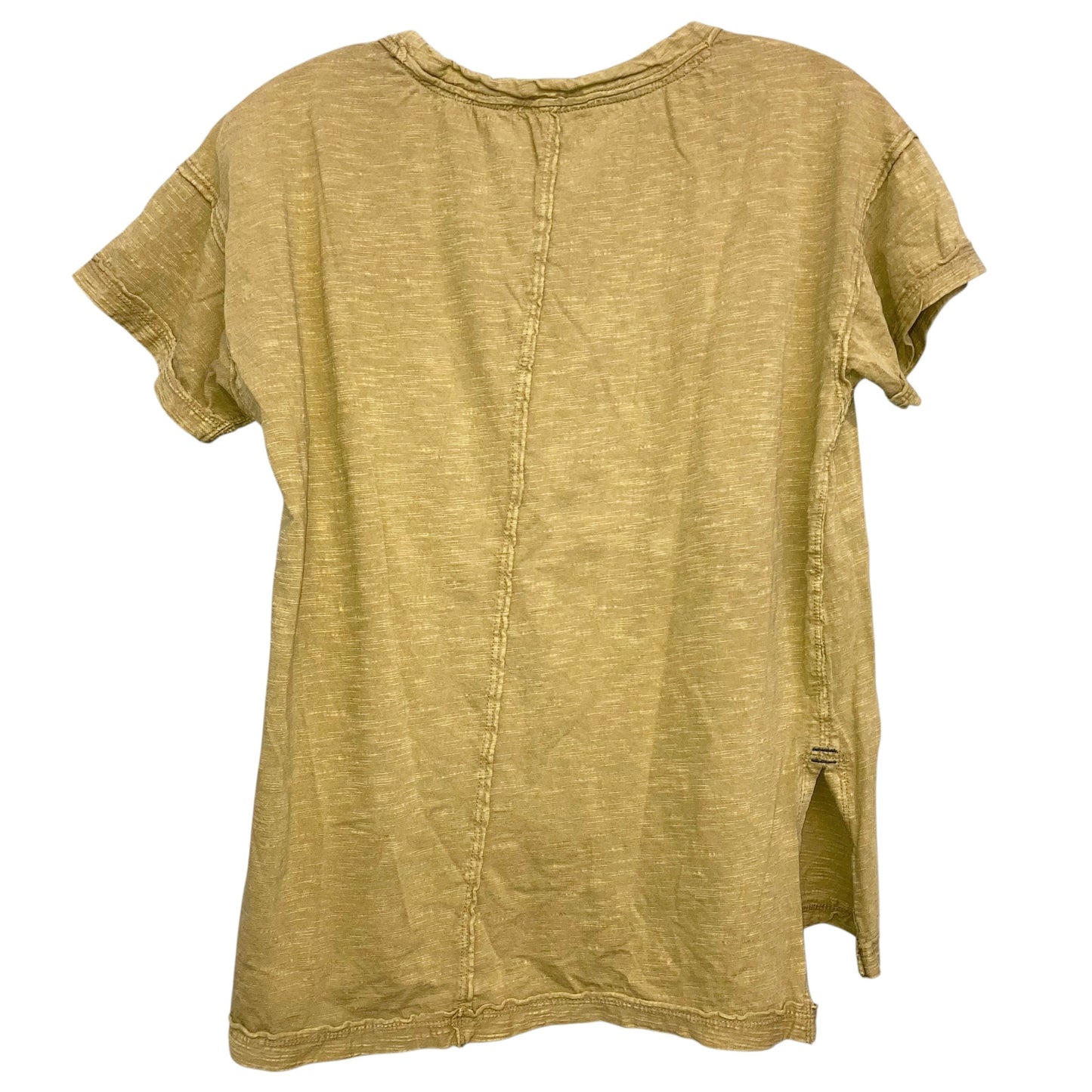 Top Ss By Pilcro In Yellow, Size:Xxs