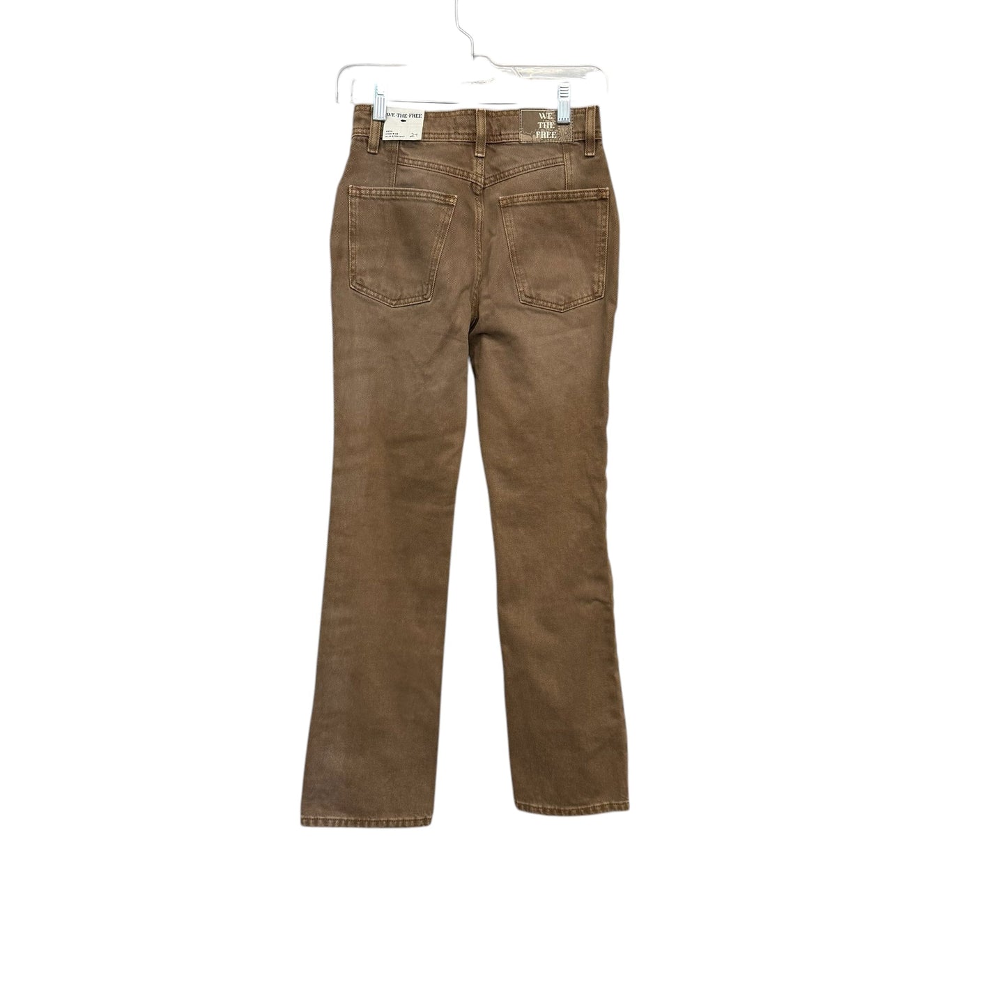 Jeans Skinny By We The Free In Brown Denim, Size:0