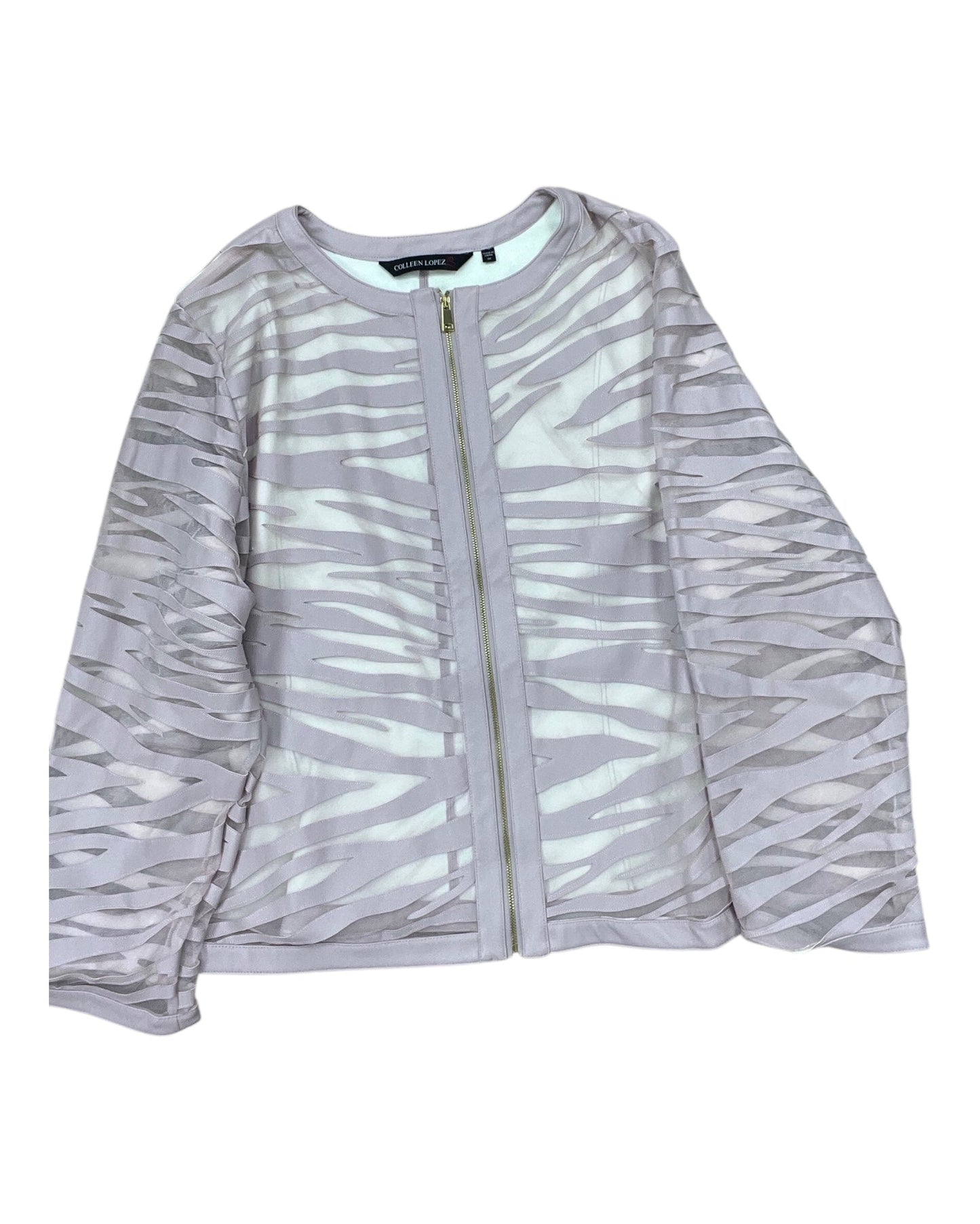 Jacket Other By Colleen Lopez In Purple, Size:3X