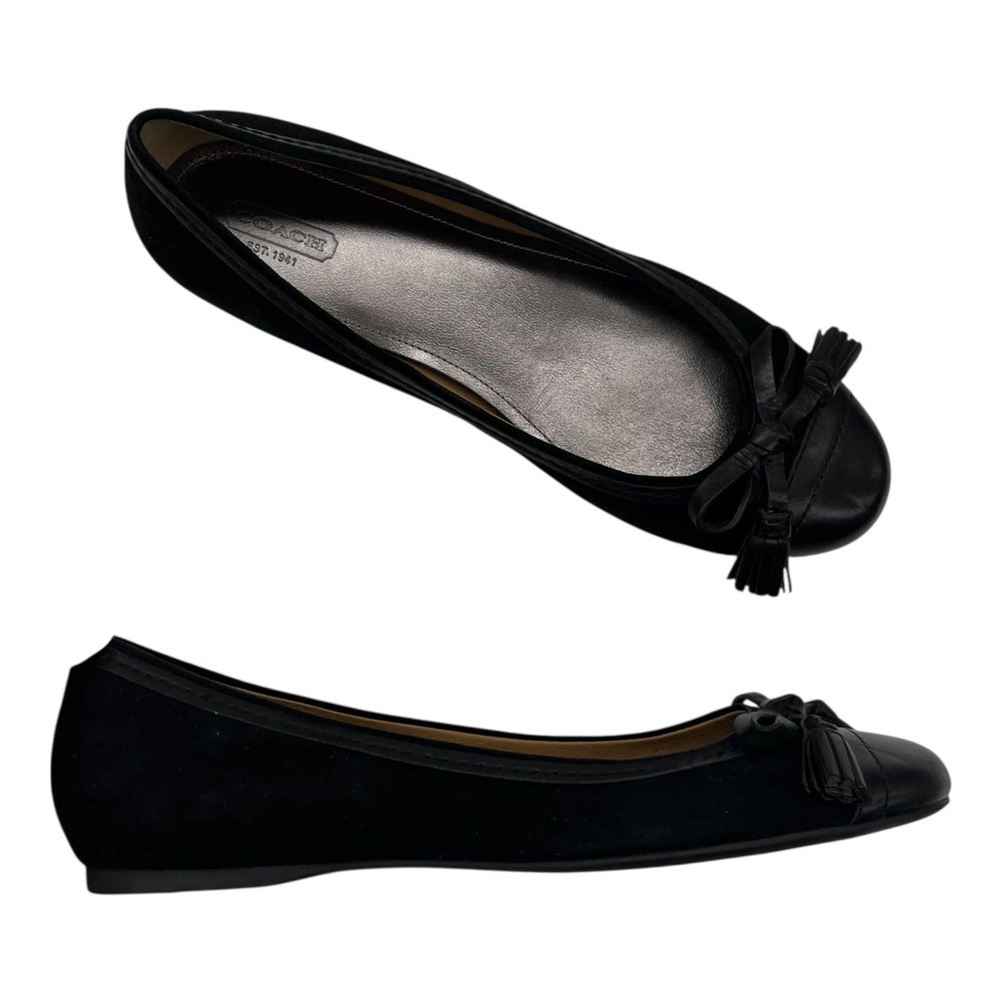 Shoes Designer By Coach In Black, Size:9