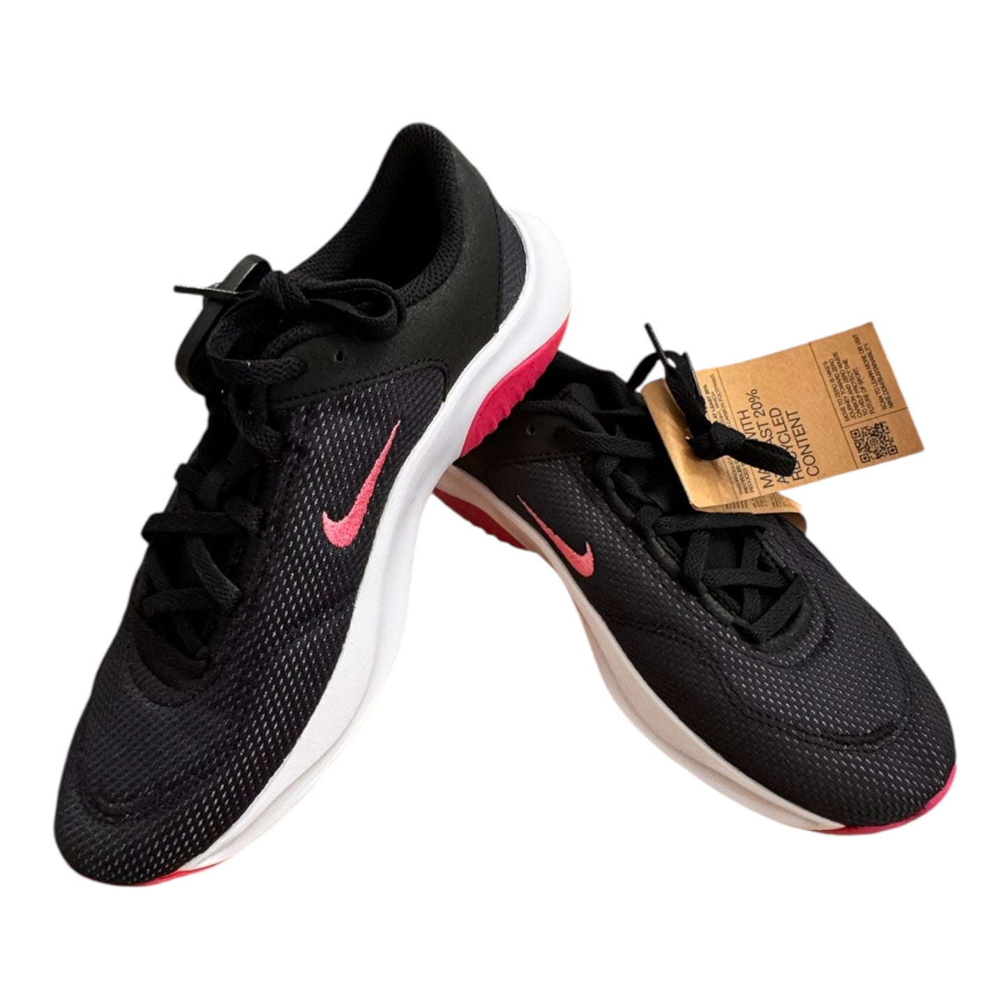 Shoes Athletic By Nike In Black & Pink, Size:8