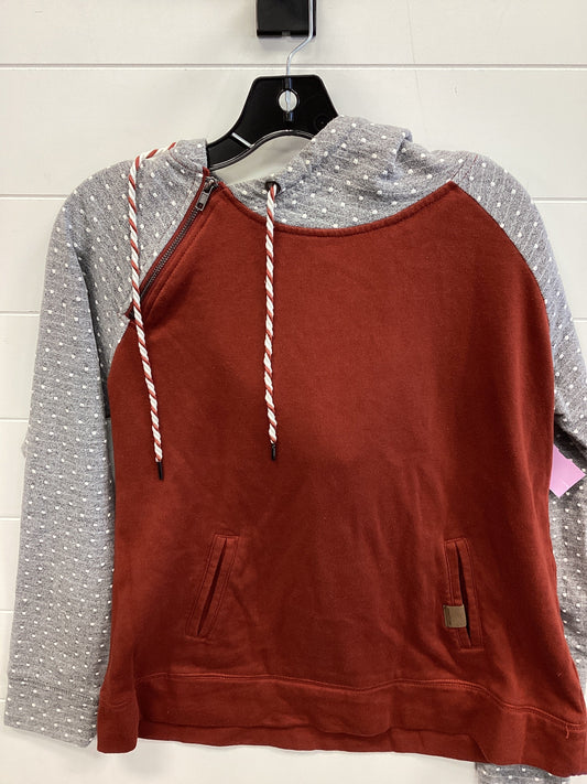 Sweatshirt Hoodie By Maurices In Orange, Size:M